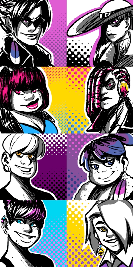 Monster Band Cast Icons